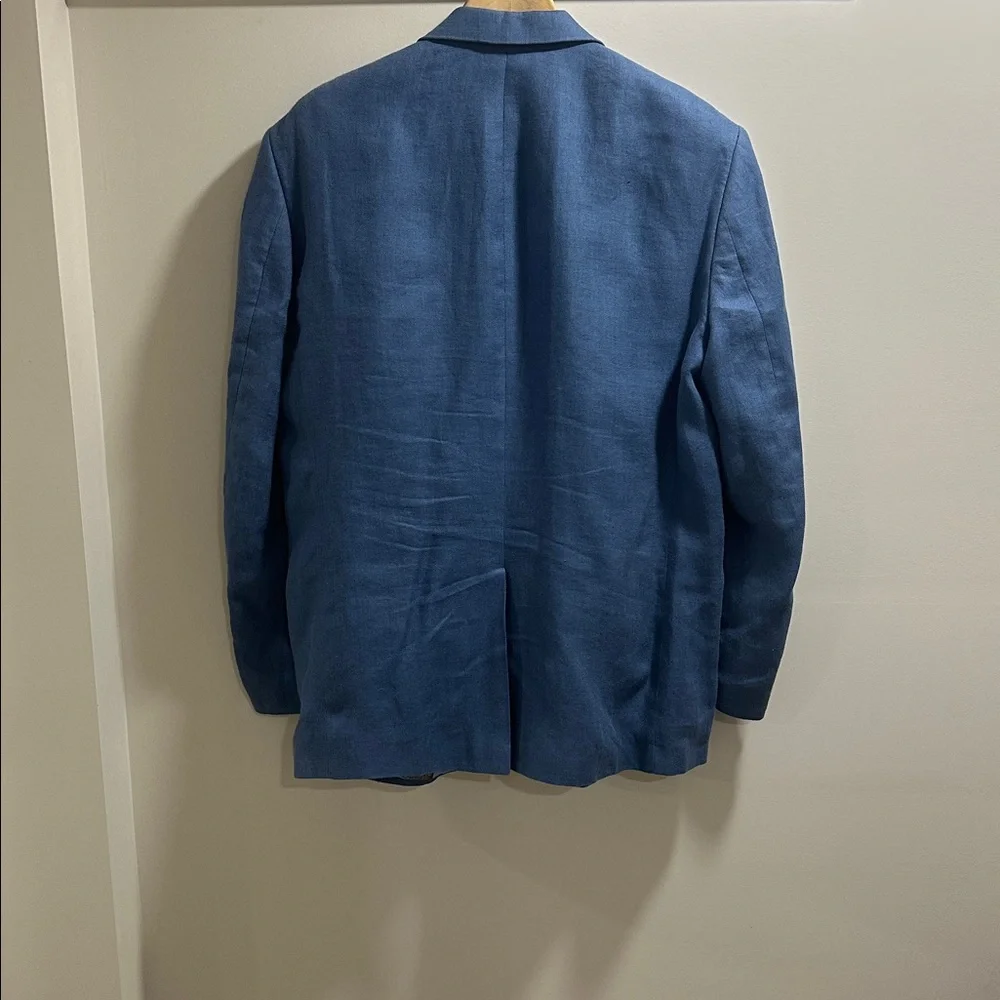 Lauren Ralph Lauren Ultraflex Sport Coat Blue Mens 44R - Picture 4 of 6